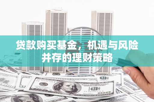 禄丰贷款购买基金，机遇与风险并存的理财策略