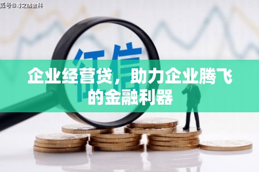 禹会企业经营贷，助力企业腾飞的金融利器