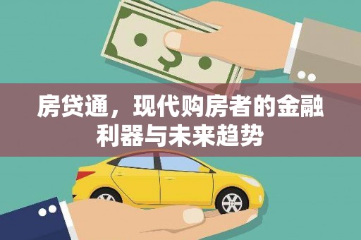 美姑房贷通，现代购房者的金融利器与未来趋势