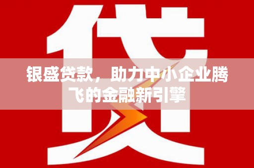 临沧银盛贷款，助力中小企业腾飞的金融新引擎