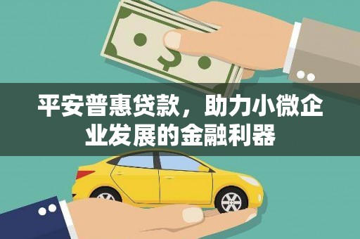 永寿平安普惠贷款，助力小微企业发展的金融利器