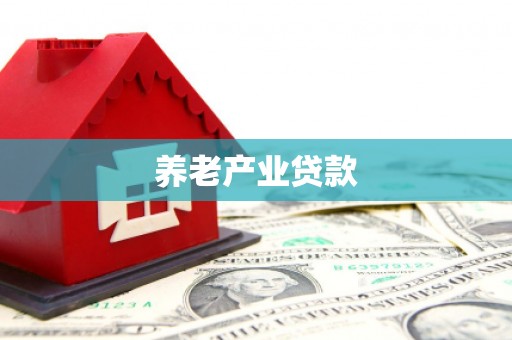 树林养老产业贷款
