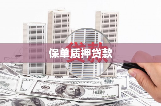 高树保单质押贷款